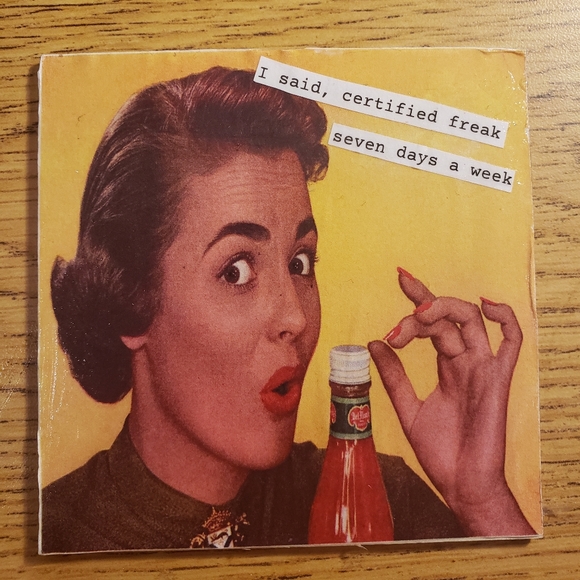 Other - W.A.P. Lyric coaster